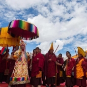 第十一世班禅喇嘛首次授予时轮金刚灌顶